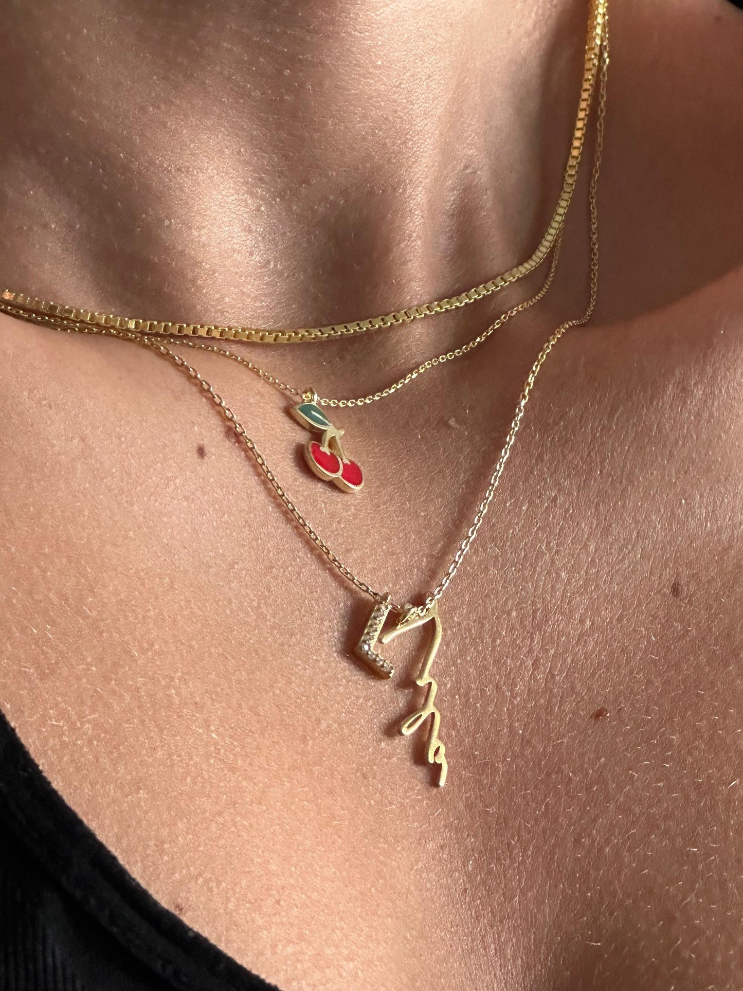 The 925 customized relation necklace