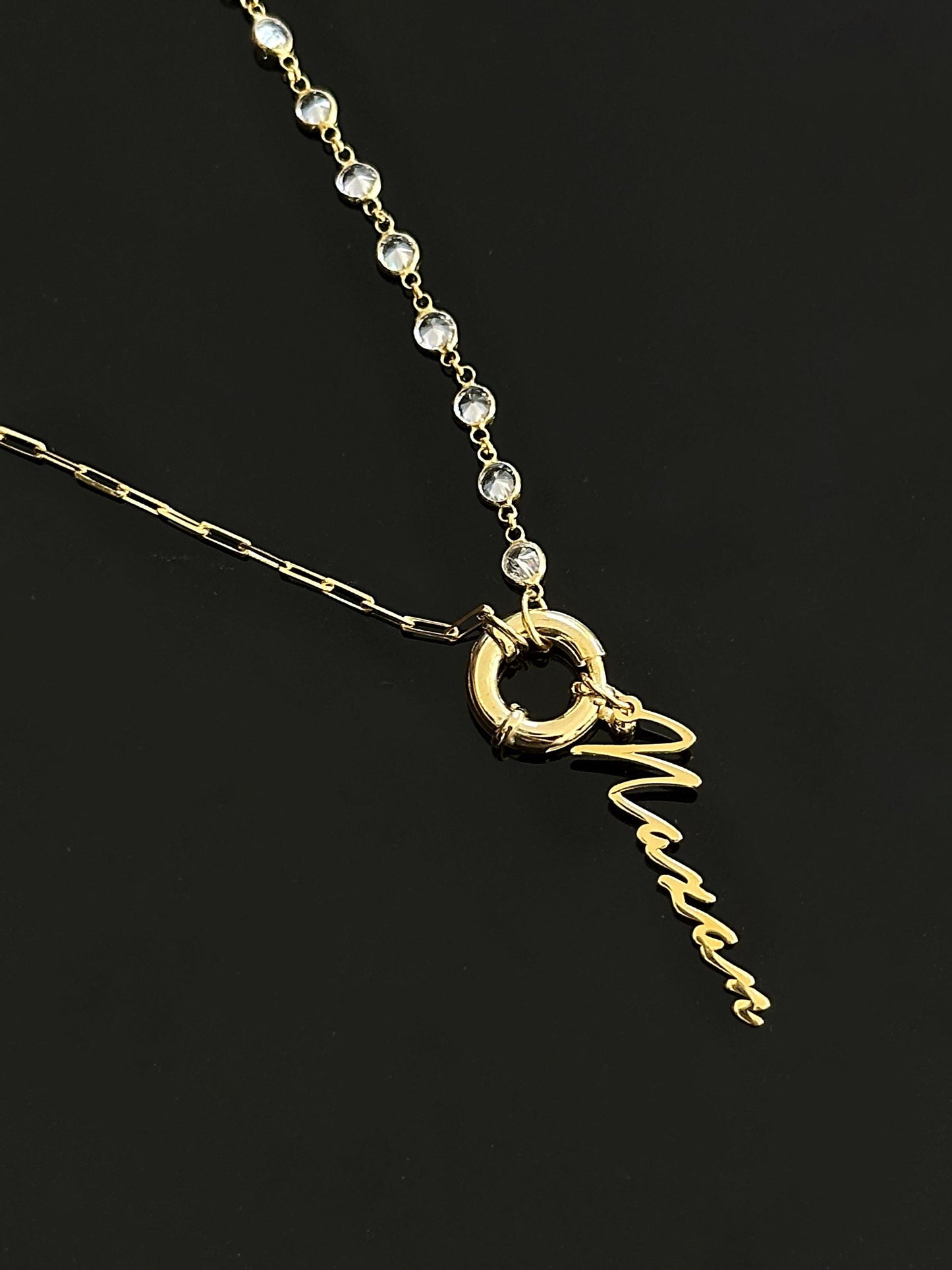 The 925 customized famme necklace