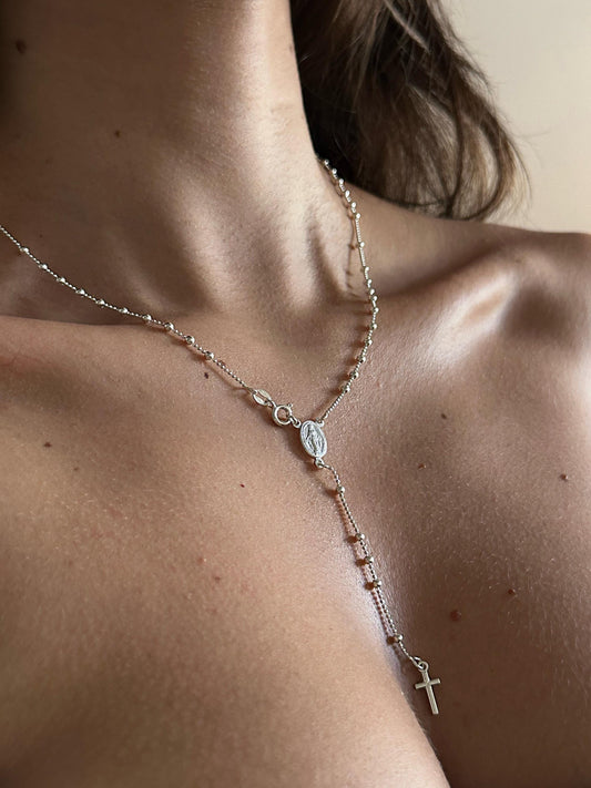 The 925 cross necklace