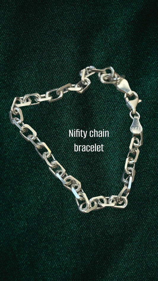 The 925 Nifty chain bracelet