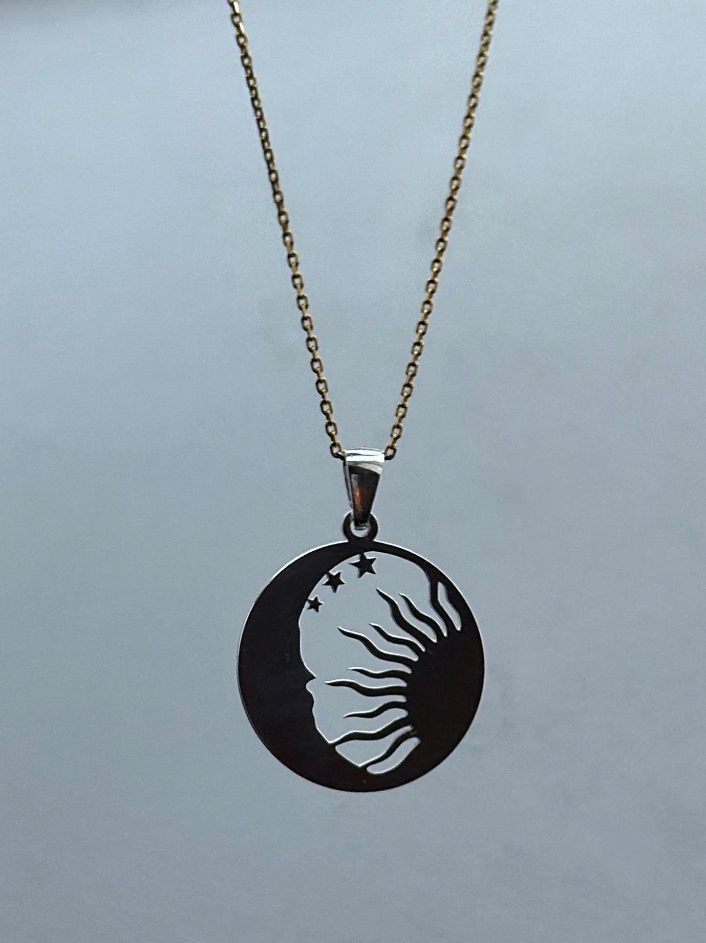 The 925 Hope is with you necklace