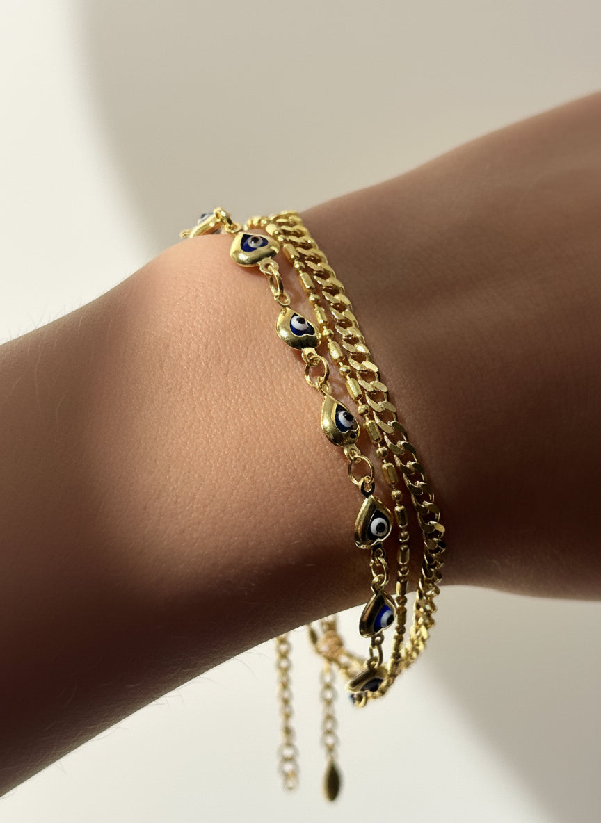 The 925 Devil Eye Protection bracelet