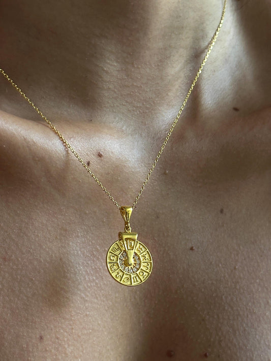The 925 Rotate Sign necklace
