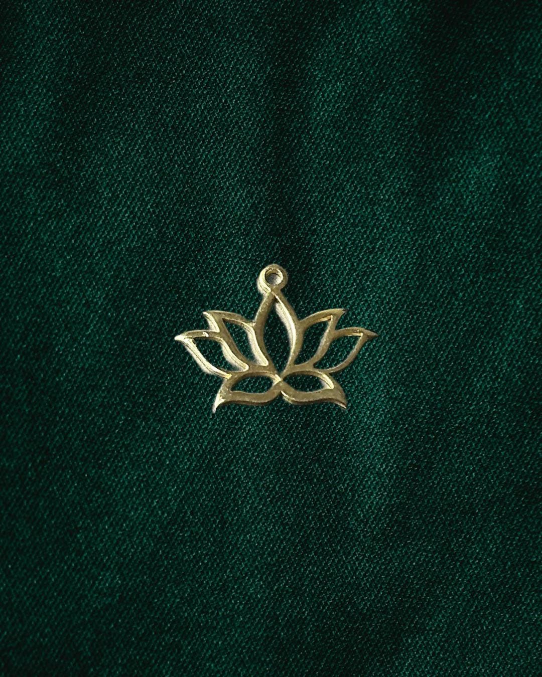 The 925 Lotus Flower charm