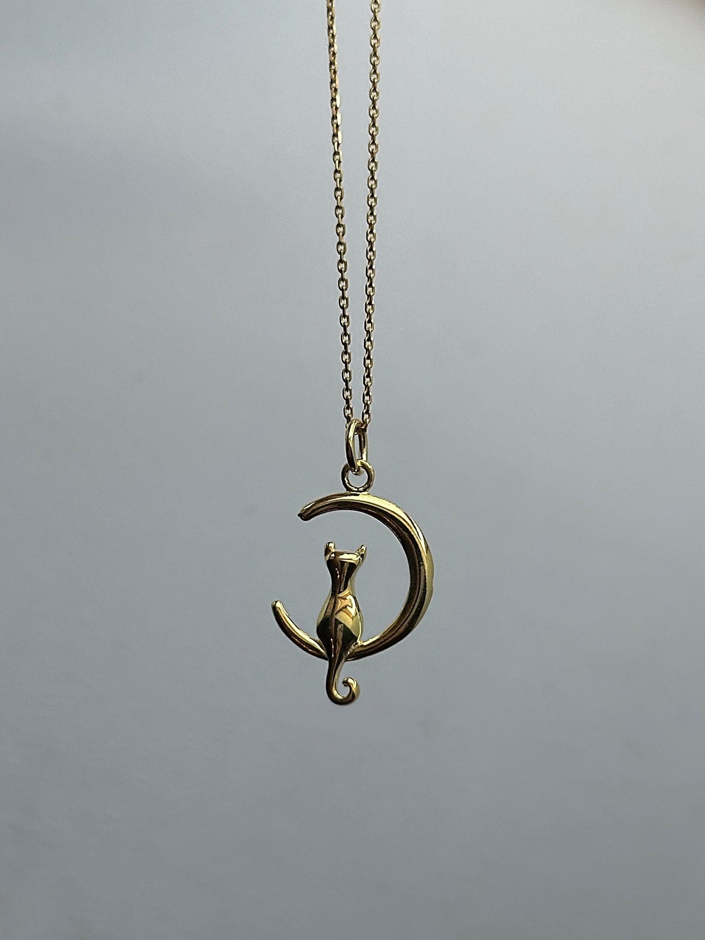 The 925 I love my cat necklace