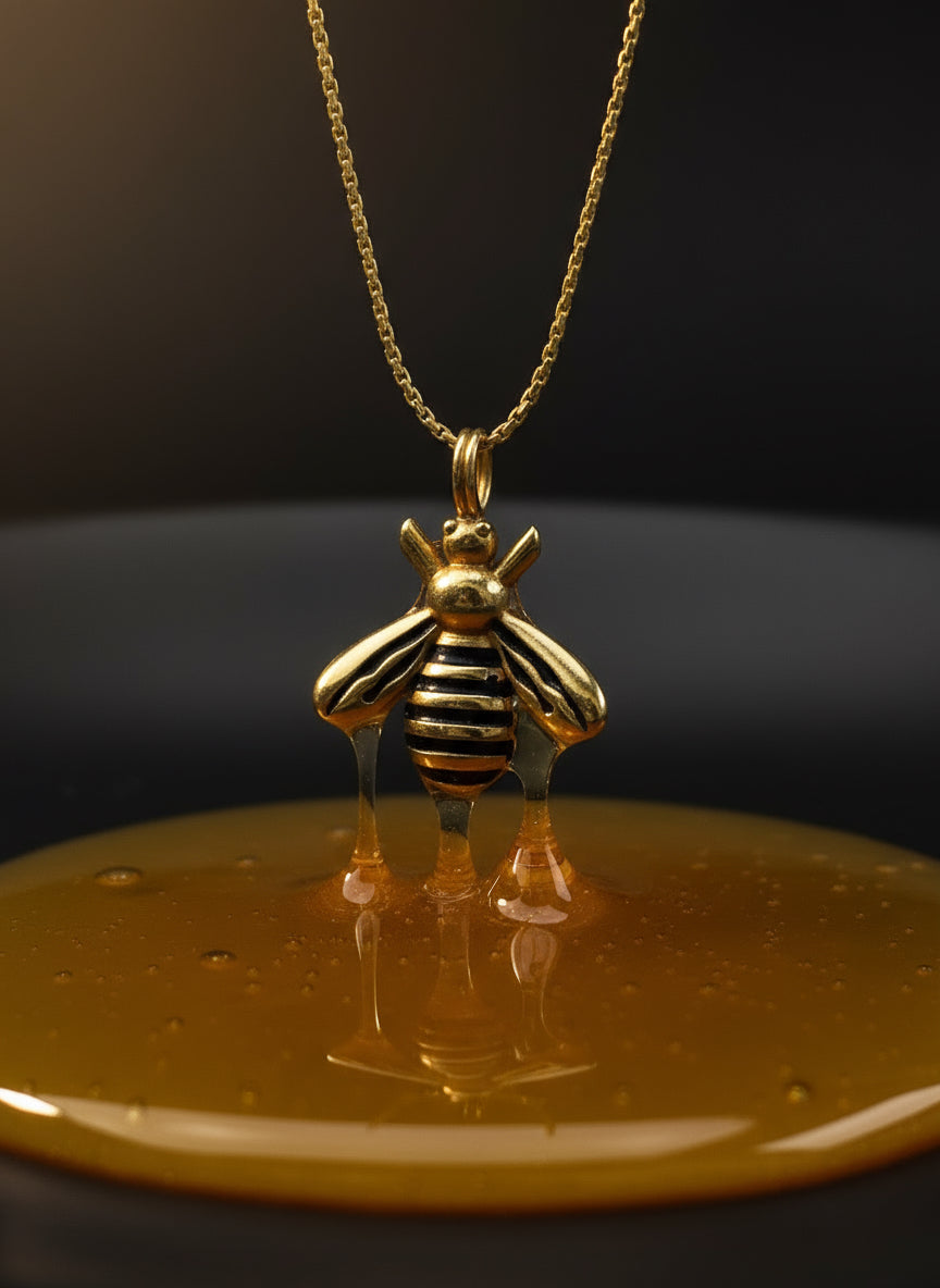 The 925 Large Bee necklace