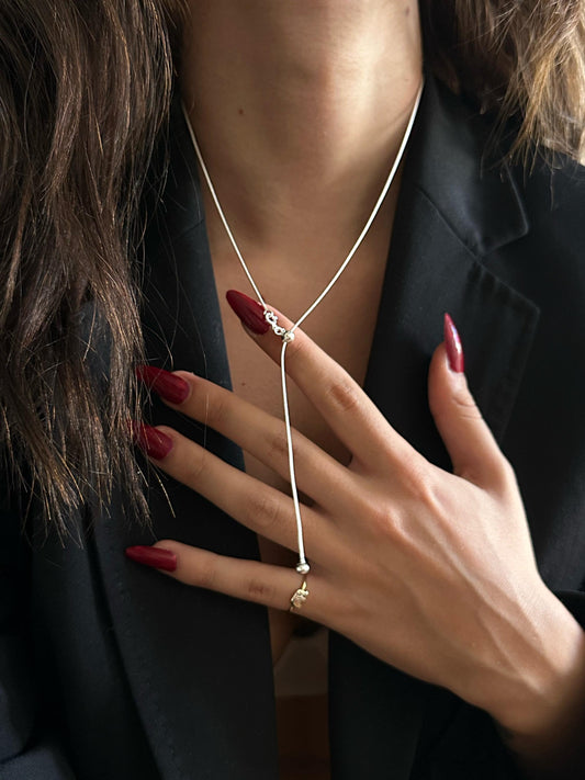 The 925 Snake Elevator necklace