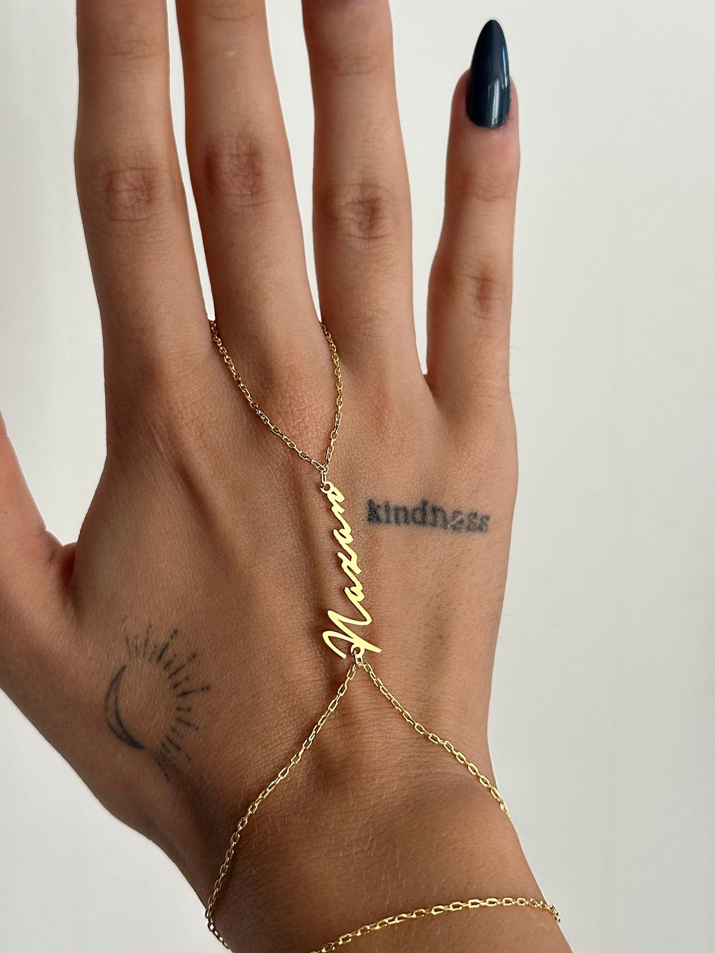 The 925 Customized handwriting handcuff