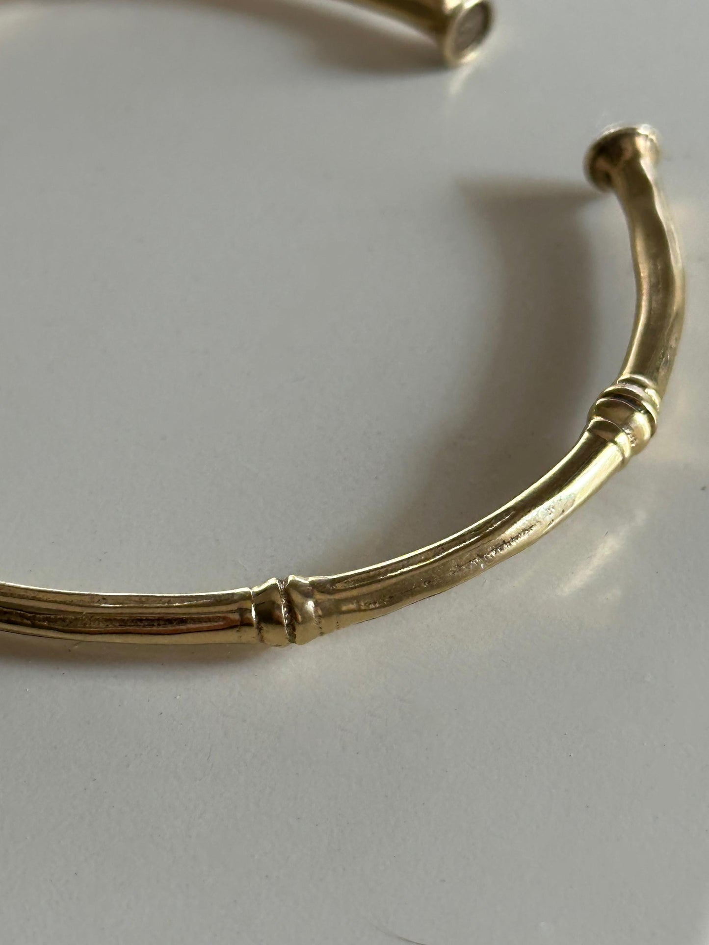 The 925 Bamboo Cuff bracelet