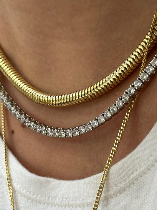 The 925 Classical Tennis Necklace