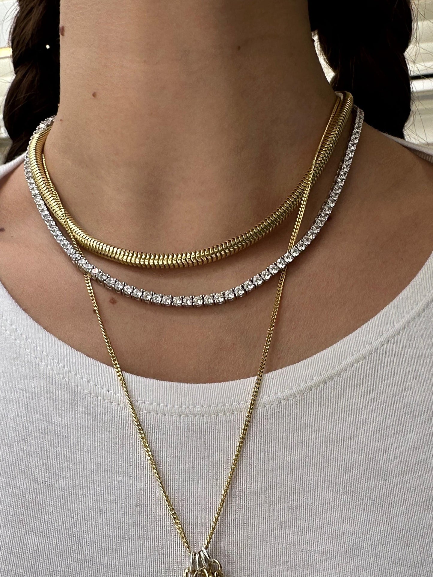 The 925 Classical Tennis Necklace