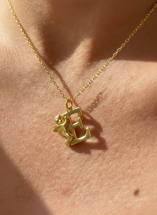 The 925 Angel Letter Necklace