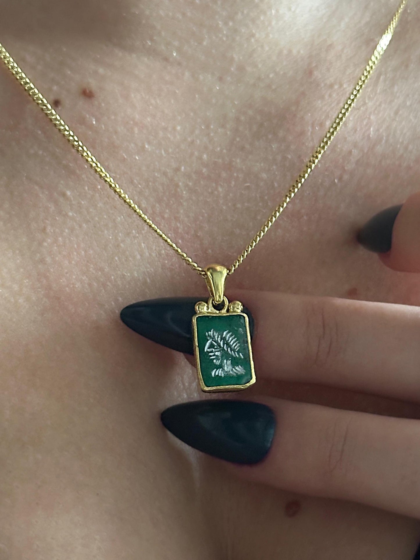 The 925 Shade of Green Necklace