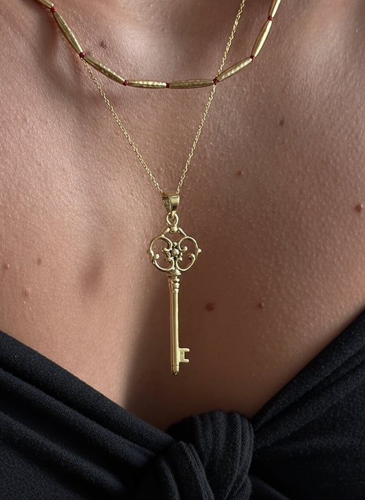 The 925 Dream key necklace