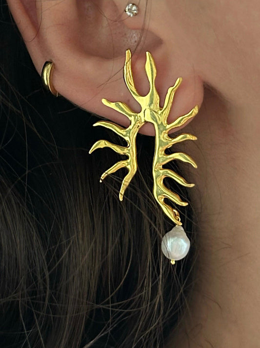 The 925 Pale earrings