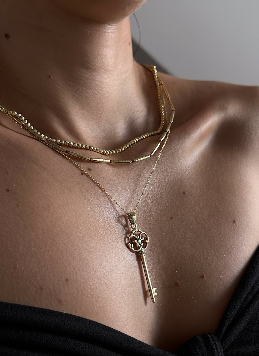 The 925 Dream key necklace