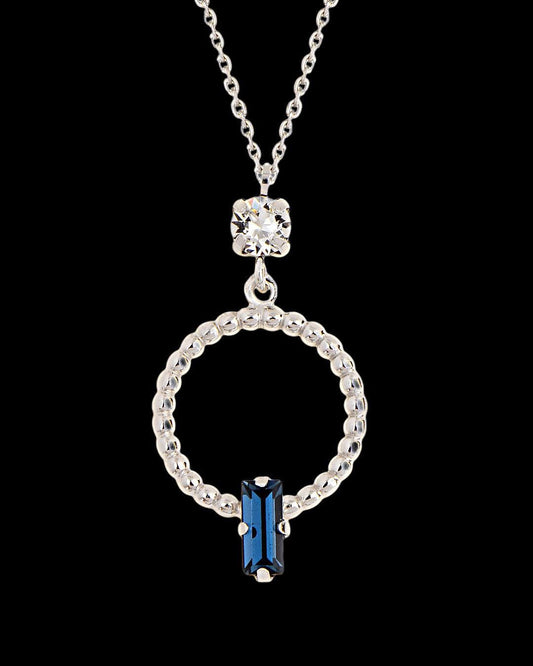 The 925 Elayne Swarovski circle necklace