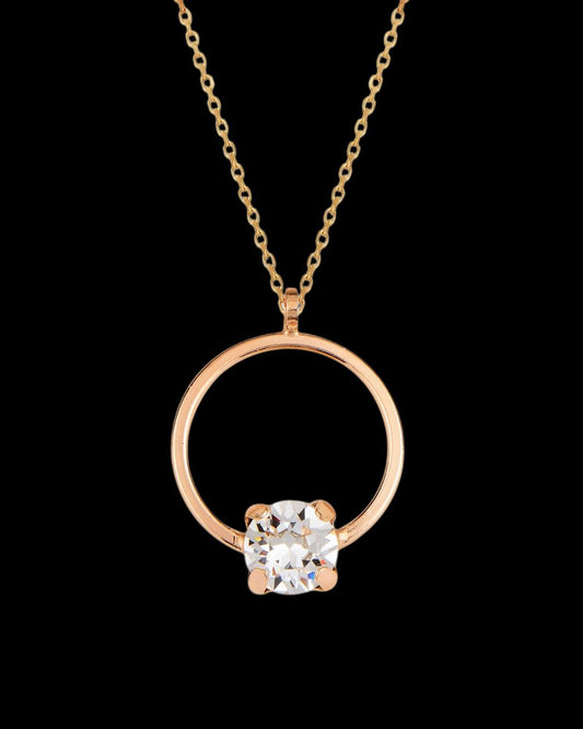The 925 Circle Swarovski necklace