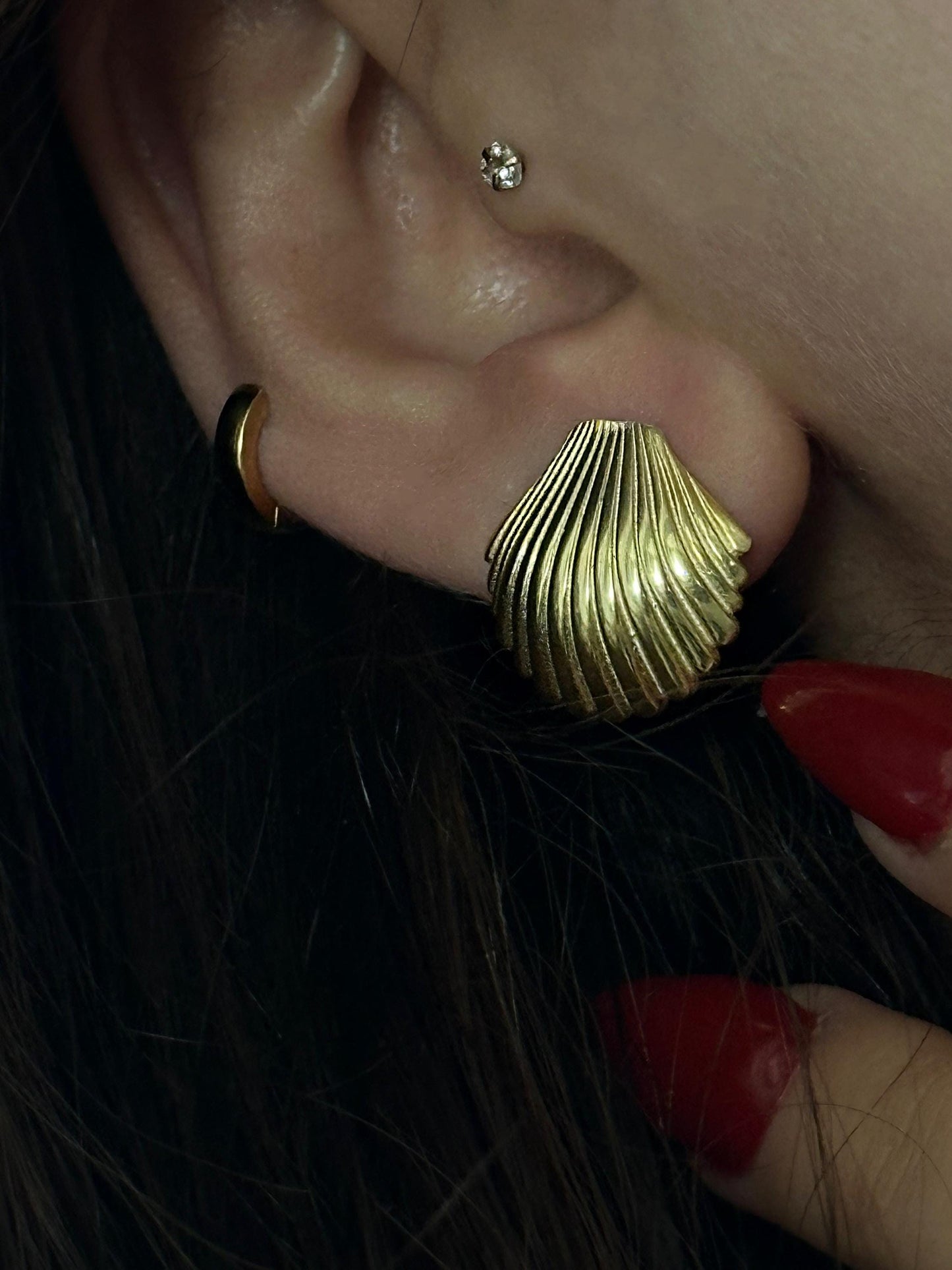 The 925 Seashell earring
