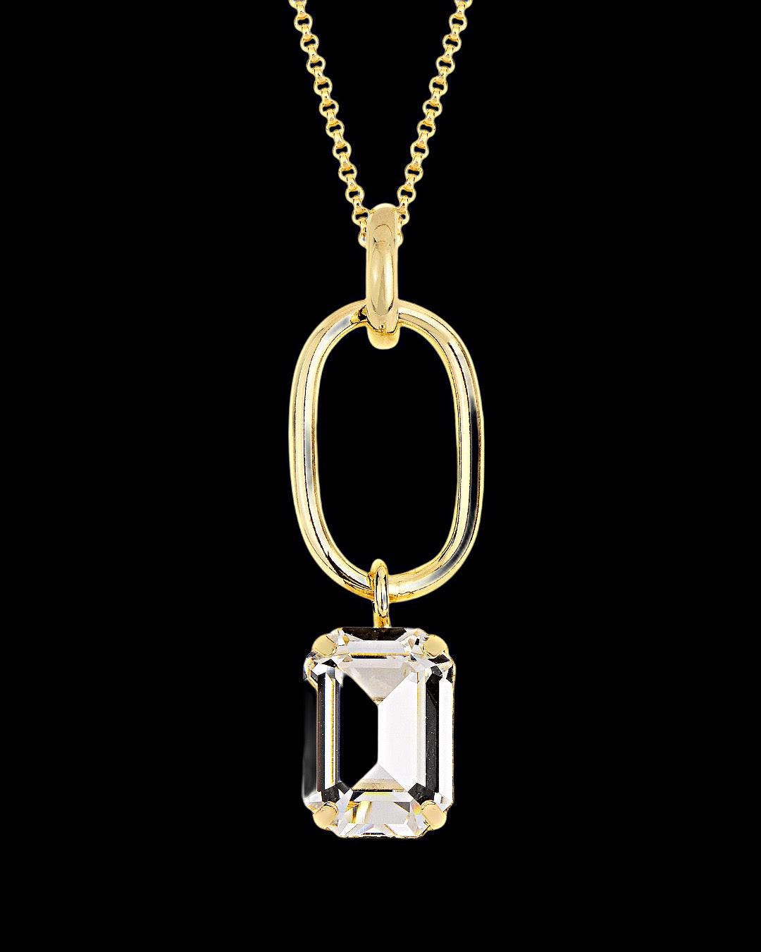 The 925 Swarovski Aura necklace