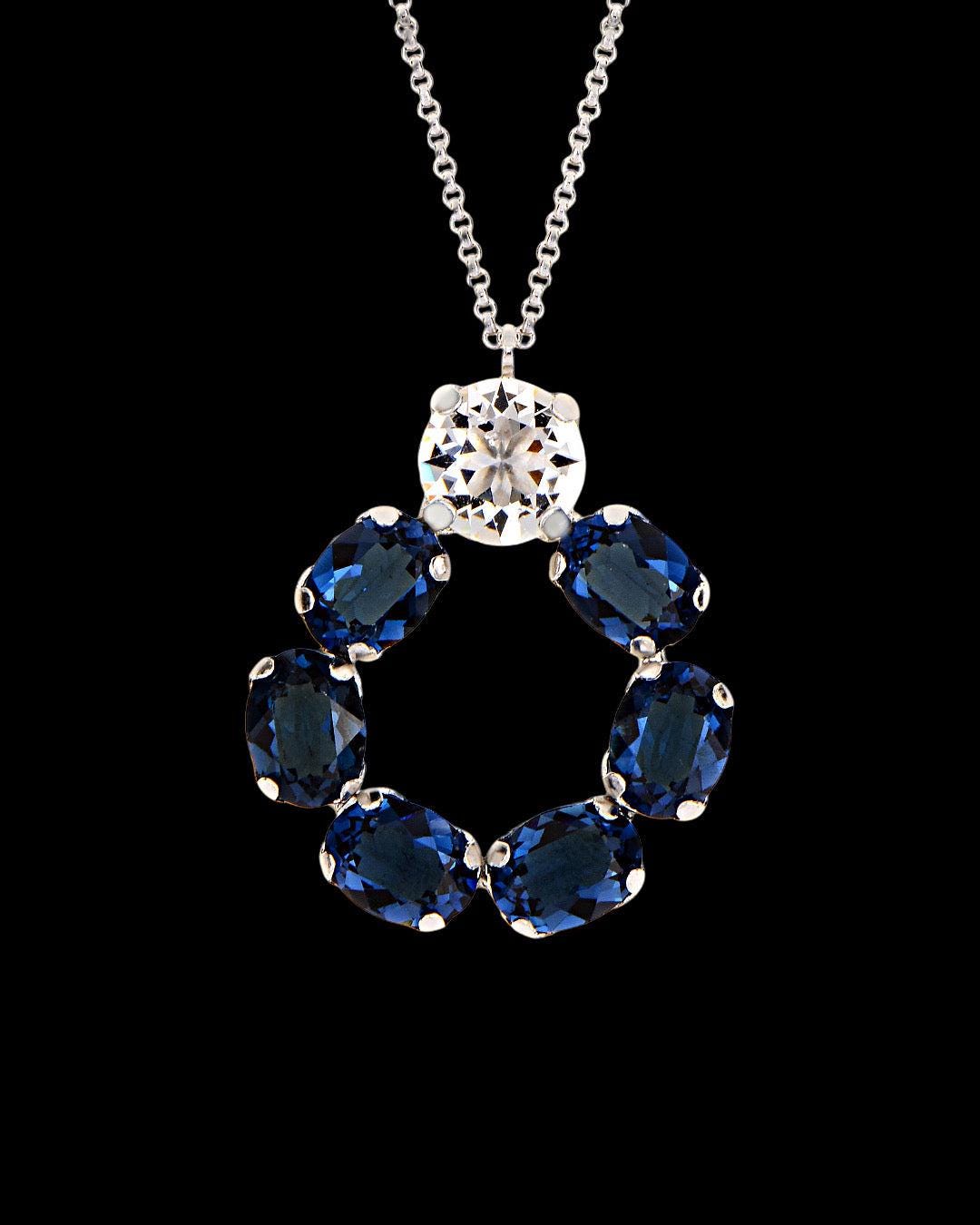 The 925 Snow cold Swarovski necklace