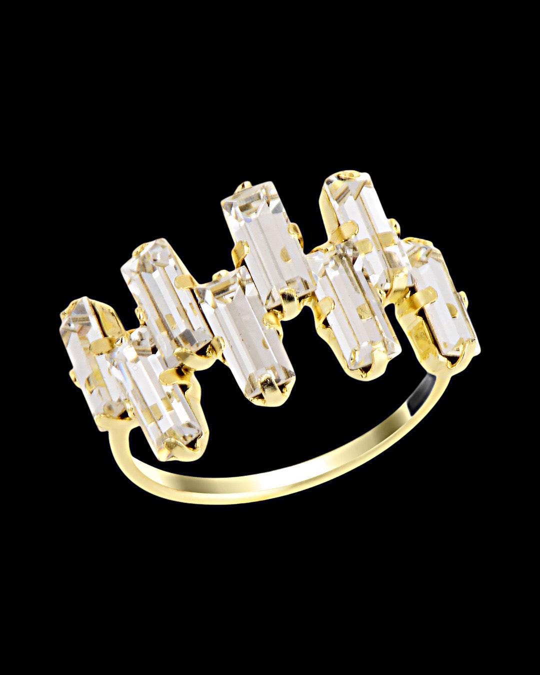 The 925 Multiple Sparkle Swarovski ring