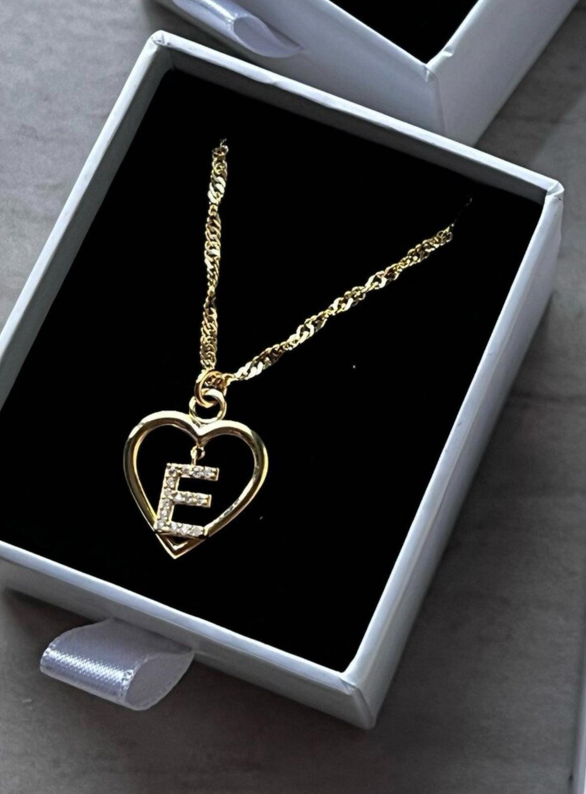 The 925 customized hearname necklace