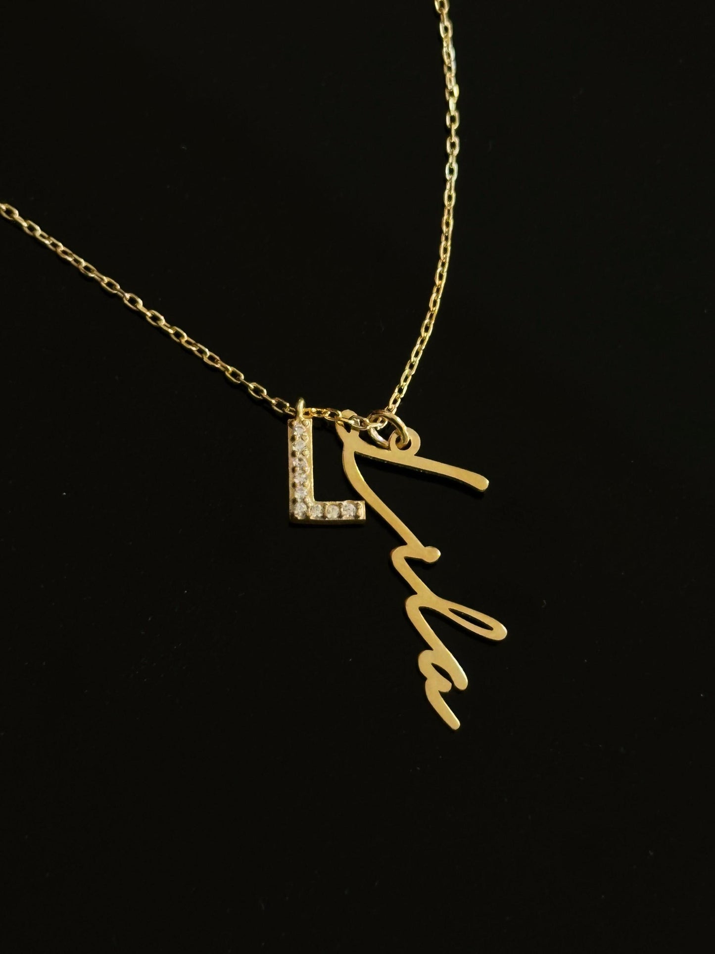 The 925 customized relation necklace