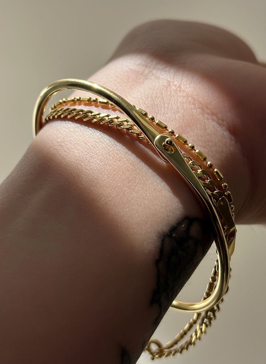 The 925 stripe bracelet