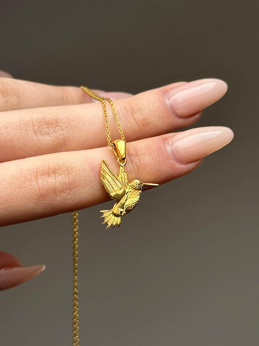 The 925 luck bird necklace