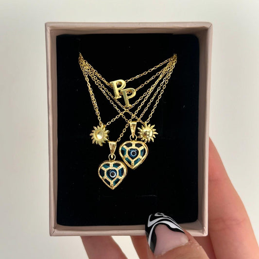 The 925 tiny sun necklace