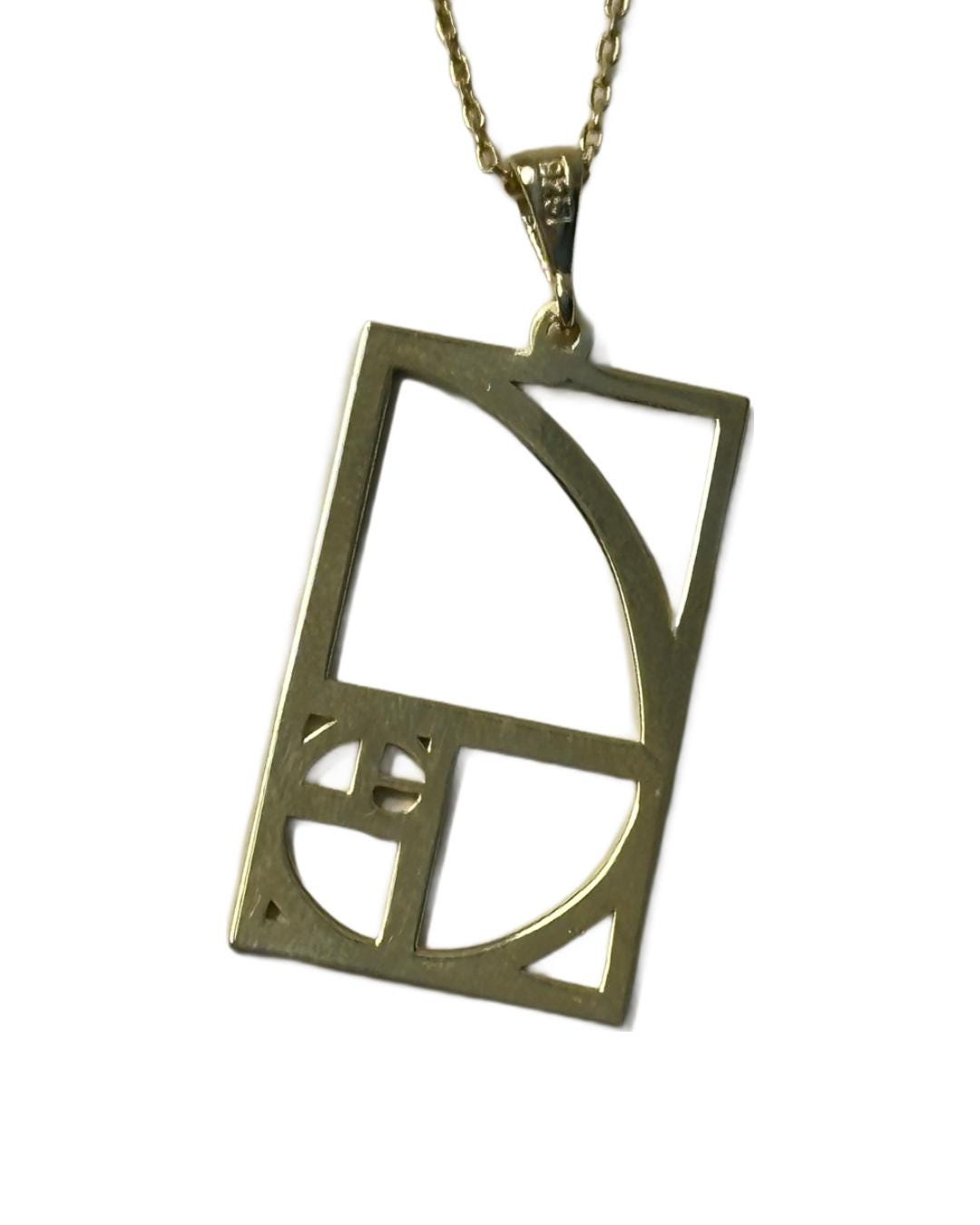The 925 golden ratio necklace