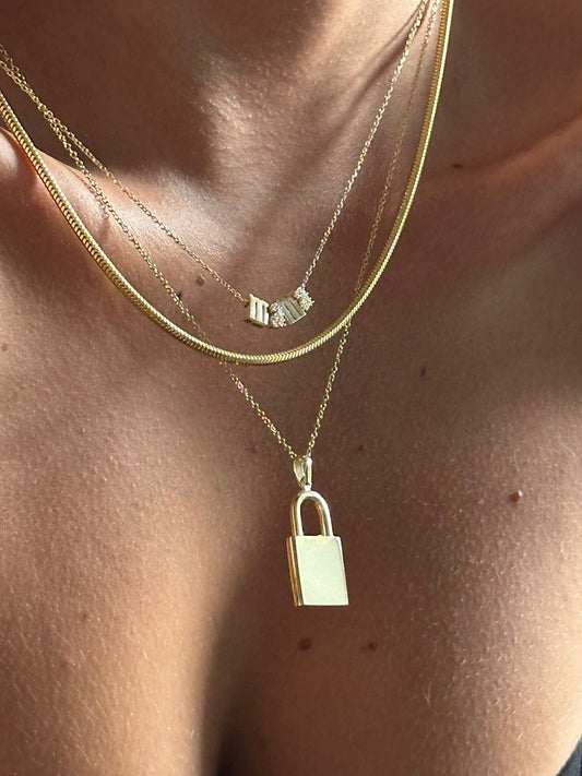 The 925 Locked Down necklace