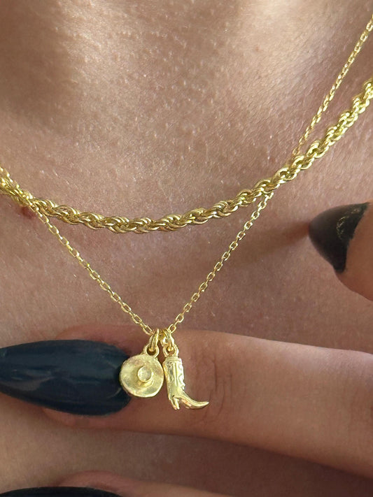 The 925 Cowboy Girl necklace