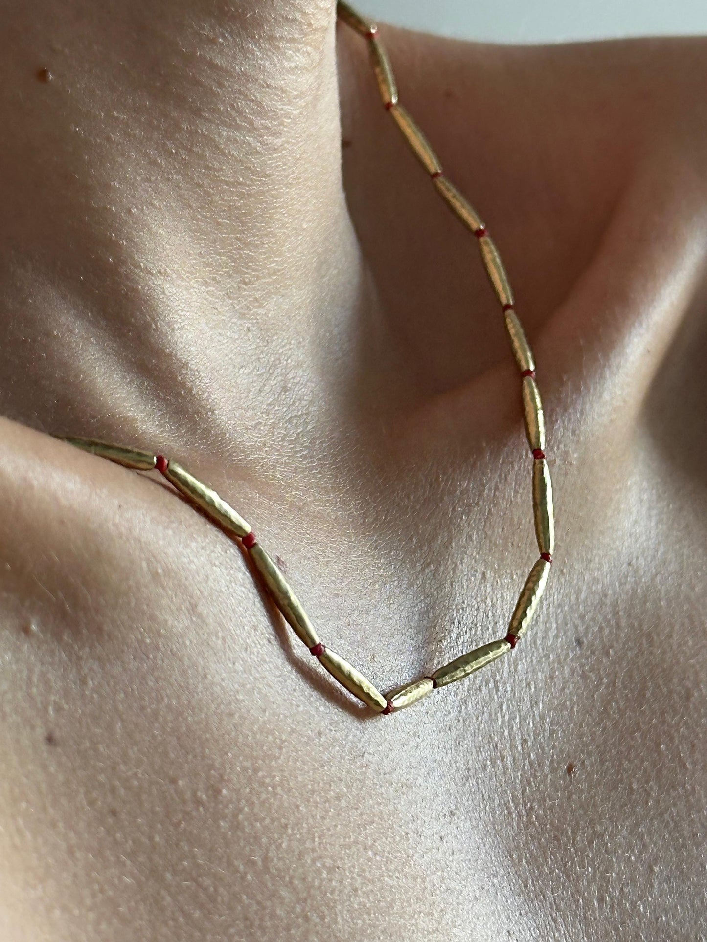 The Handmade rope chain necklace