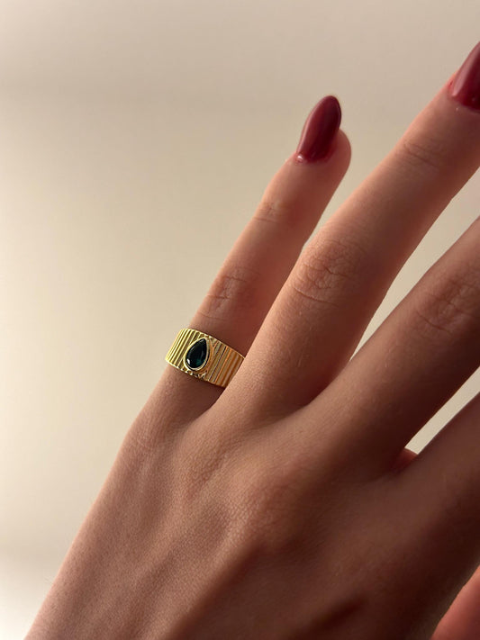 The 925 Drop Little finger ring