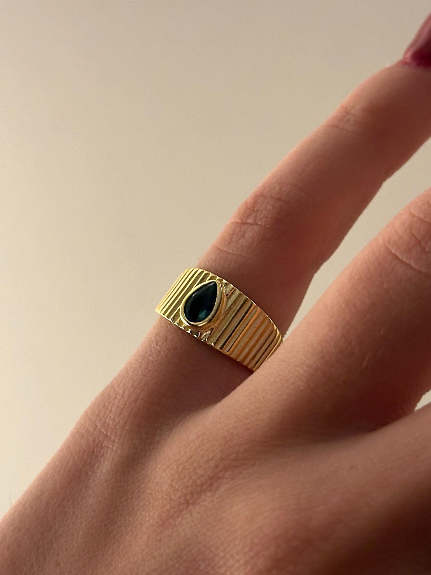 The 925 Drop Little finger ring