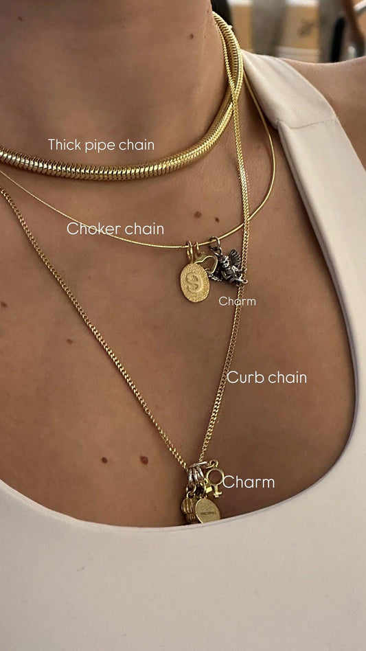 The 925 Choker chain necklace