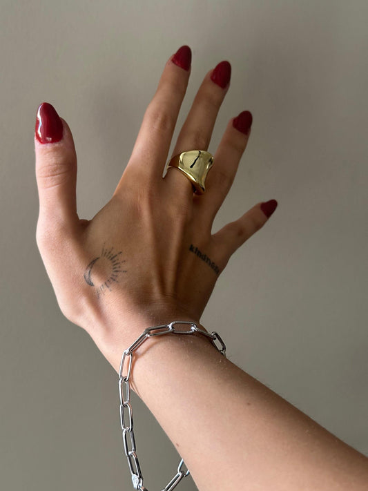 The 925 Distance charm chain bracelet