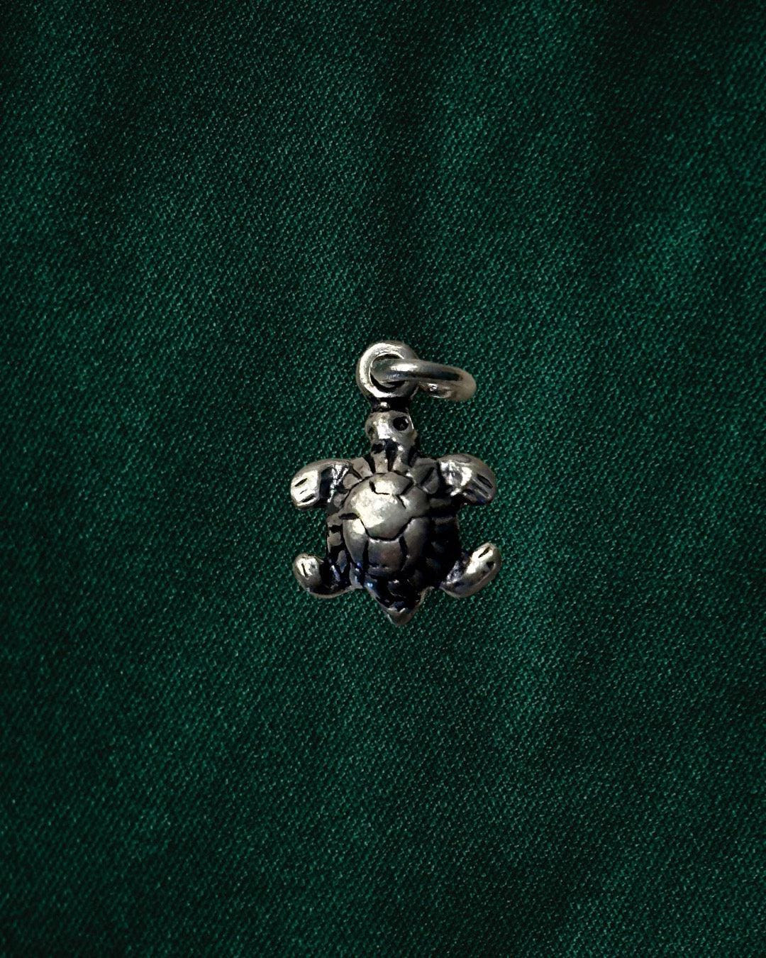 The 925 Turtle Charm