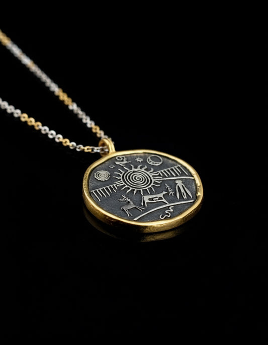 The 925 Crave Drawing necklace