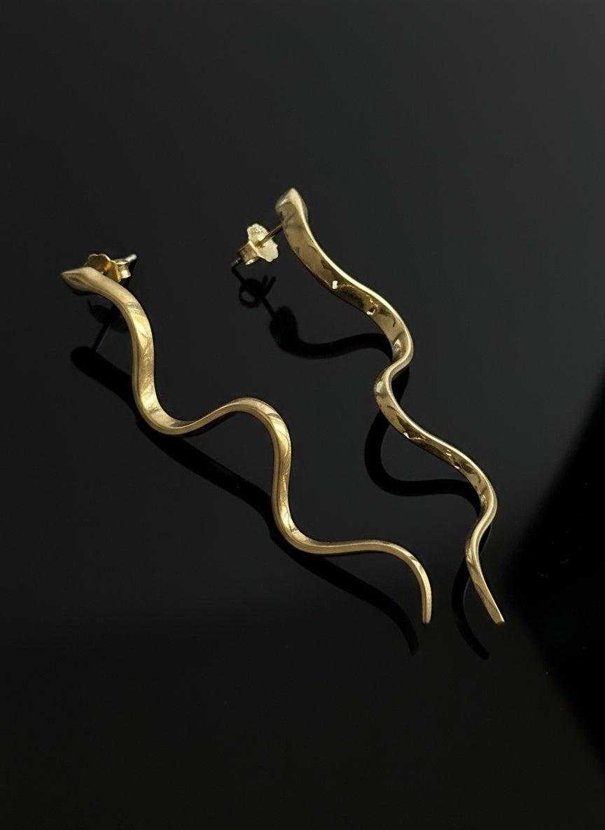 The 925 Royal snake Earring