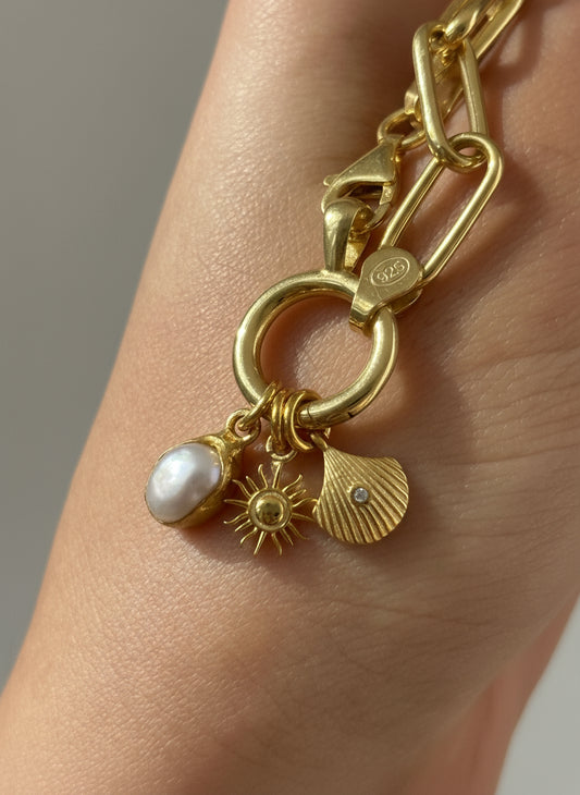 The 925 Sun Energy Charm Necklace