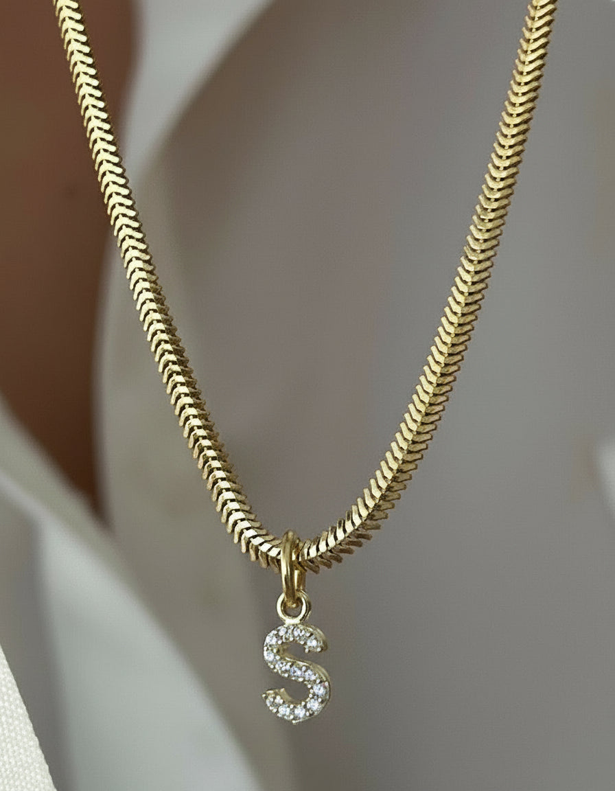 İtalyan zinciri harf kolye