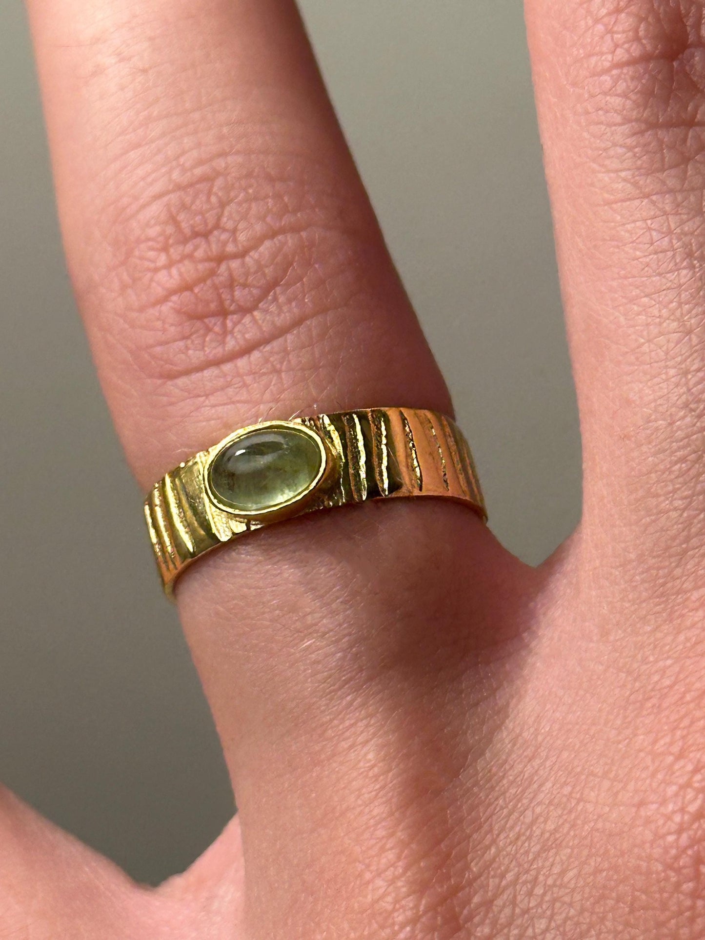 The 925 Natural Stone Timeless Ring