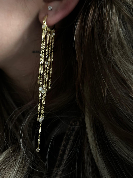 The 925 Flow with it Earring