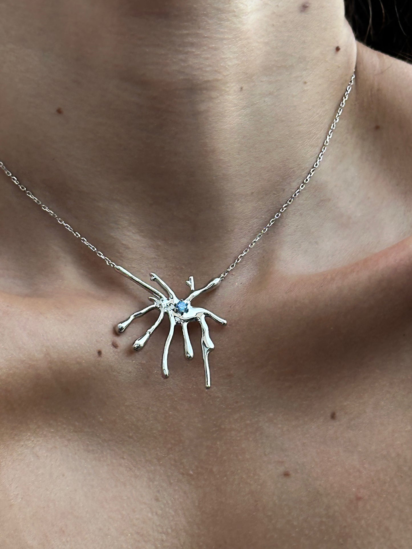 925 Virus necklace