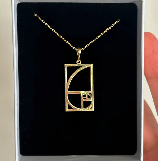 925 golden ratio necklace