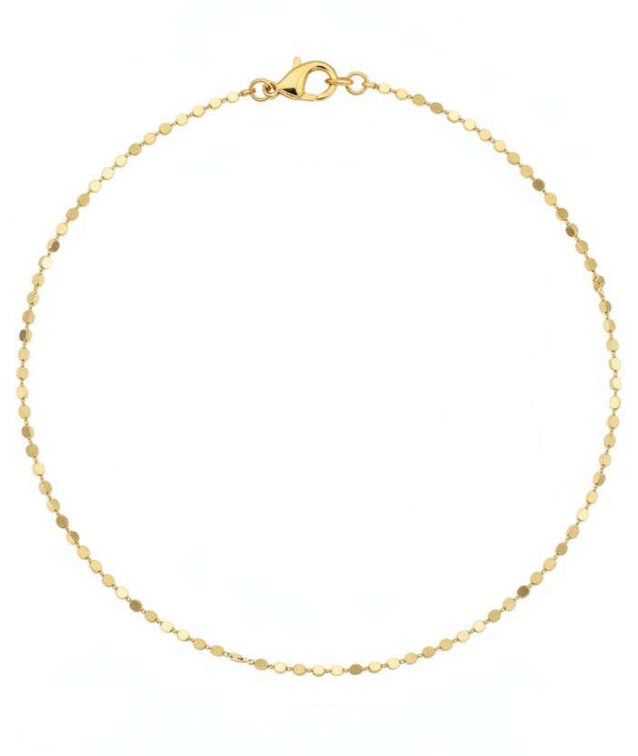 Parıltılı Top Zincir Kolye