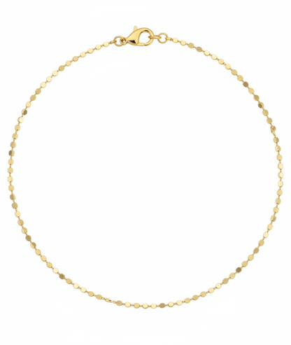 Parıltılı Top Zincir Kolye